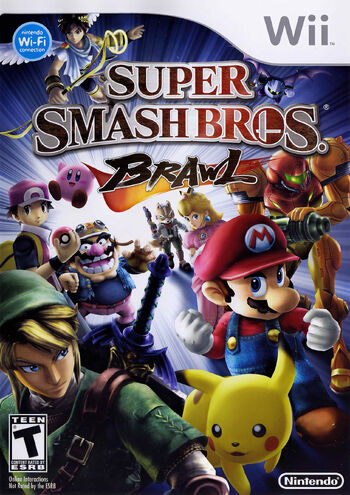 SuperSmashBrosBrawlCover