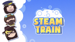 game grumps steam train arin