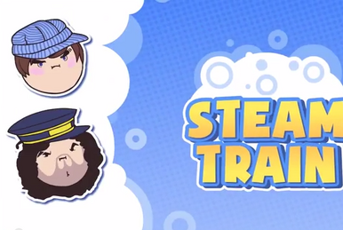 game grumps steam train arin