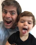 Father/daughter selfie!