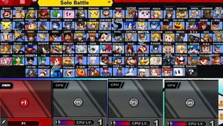 SSF2 Genesis all characters