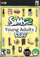 The Sims 2: Young Adults Stuff North American cover art