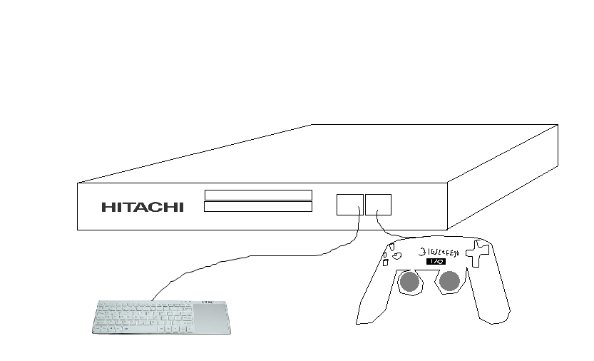 How to Draw Game Console Step by Step 