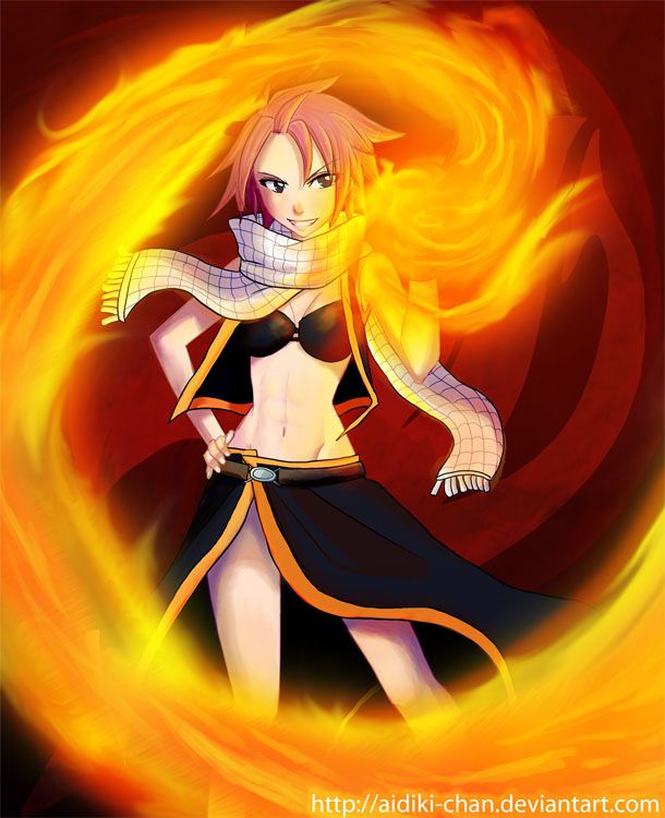 DeiArt on X: Natsu Dragon Force Mode Ignia Fairy Tail Speedpaint