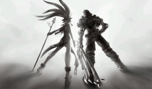 Reiji and Xiaomu Wallpaper
