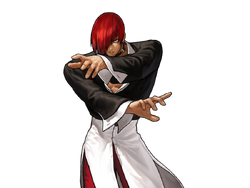 Iori Yagami, First animation done with photoshop by Hexed_Raven