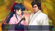 Segata and Sakura in Project X Zone 2