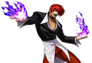 Victory Portrait on The King of Fighters XIII (EX Iori)