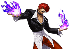 Iori Yagami - King of Fighters - Unbrindled Instinct - Character profile 