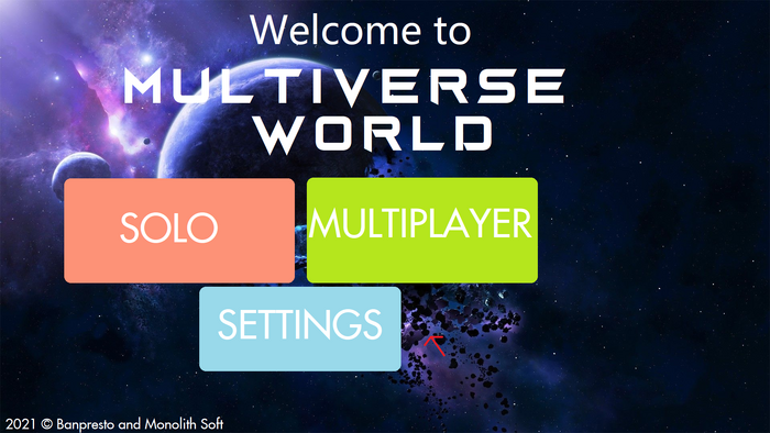 MULTIVERSE WORLD MENU 1