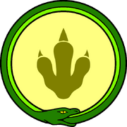 Tyranosaurians logo without teeth