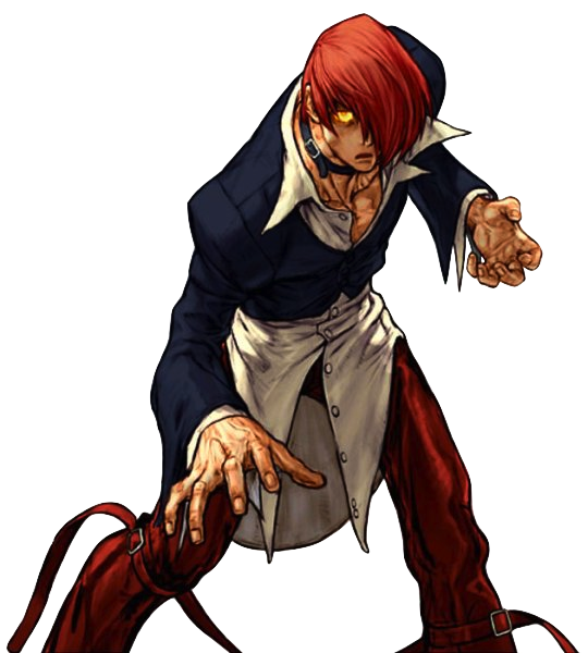 prompthunt: iori yagami beating orochi in an open world game