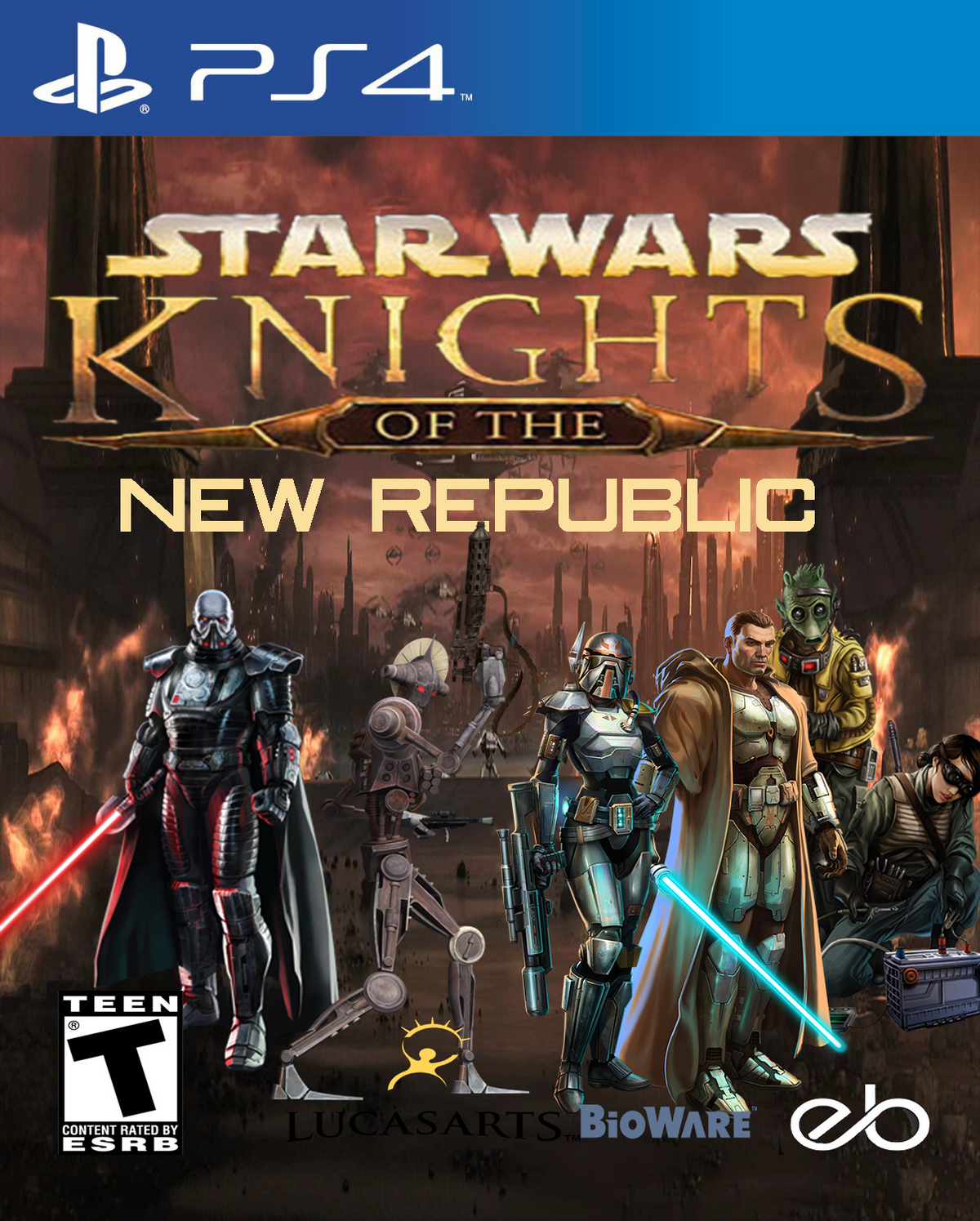 Star wars knights of shop the old republic playstation 4