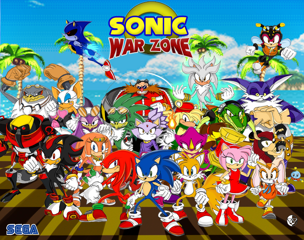 sonic fighters games
