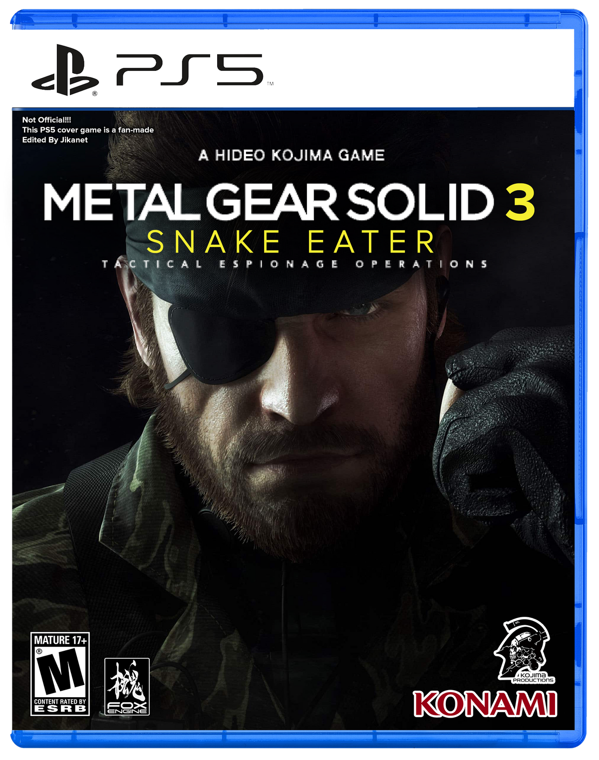 Metal Gear Solid 3 remake for PS5 announced alongside MGS collection