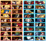 The entire playable character roster for GearBlaze: Birth of the Calamity Carnival