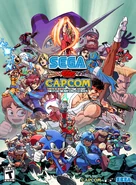 Sega vs. Capcom: Next Generation of Heroes (Game Cover Key Art)