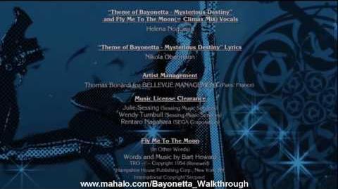 Bayonetta Walkthrough - The Ending Credits