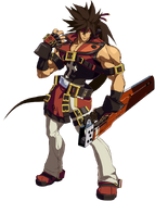 Sol as he appears in the Guilty Gear Xrd Series