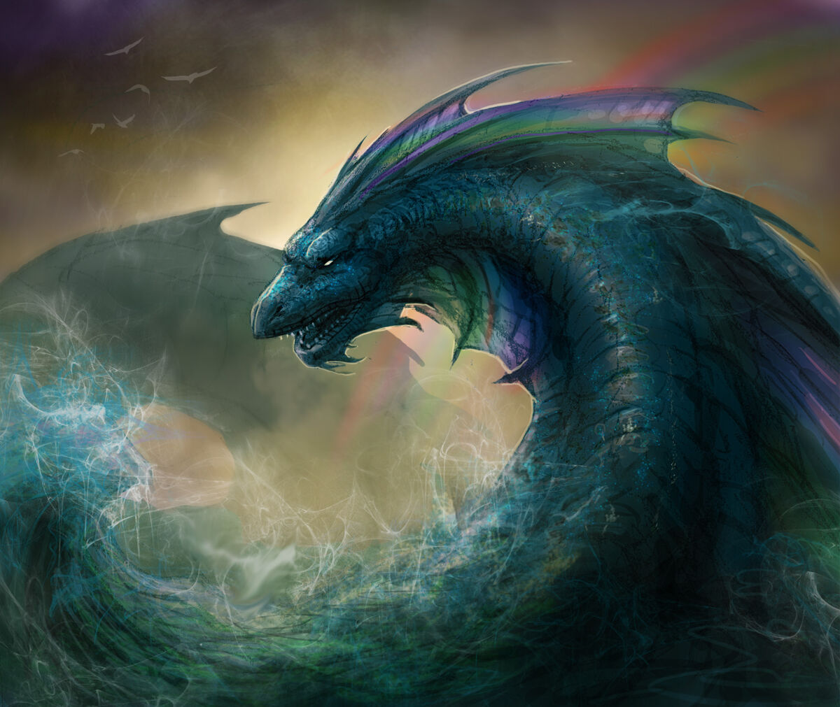 Морской змей 2023. Sea Serpent дракон. Левиафан дракон. Драконы Лингвилоки. Морской дракон (Draco Marinus).