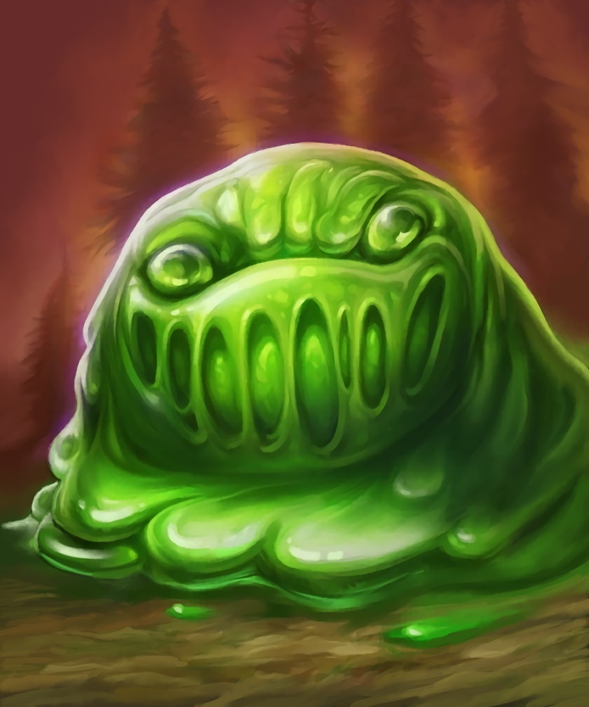 Ядовитая слизь. СЛИЗЕНЬ варкрафт. СЛИЗЕНЬ wow Art. Кислотный СЛИЗЕНЬ Hearthstone. Слизь Slime Monster.