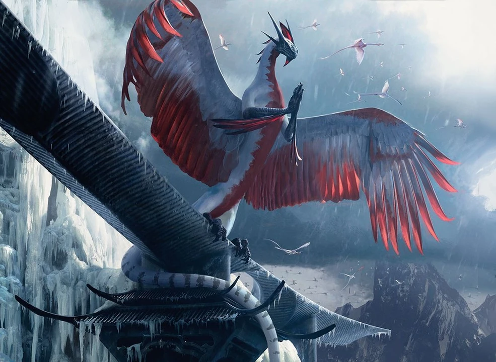 龍王オジュタイ Dragonlord Ojutai Foil Foil】《龍王オジュタイ/Dragonlord Ojutai》[DTK] 金R | 日本