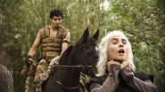 Rakharo and Viserys Targaryen in "Lord Snow"