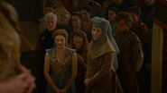 The major Tyrell characters in Season 3: Margaery, Loras, and their grandmother Olenna