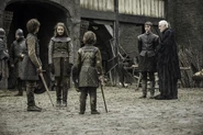 The Three-eyed raven shows Bran the past in "Home".