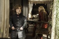 Tyrion e Cersei nos aposentos reais
