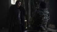 Jon negotiating with Mance.