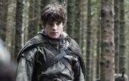 Ramsay posing as a Greyjoy emissary.