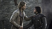 Jaime Lannister and Jon Snow 1x02