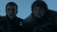 Pyp and Sam in Season 3, Episode "Mhysa"