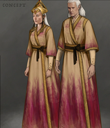 107 Rhaenyra Daemon Valyrian Rite Wedding Costumes Concept Art