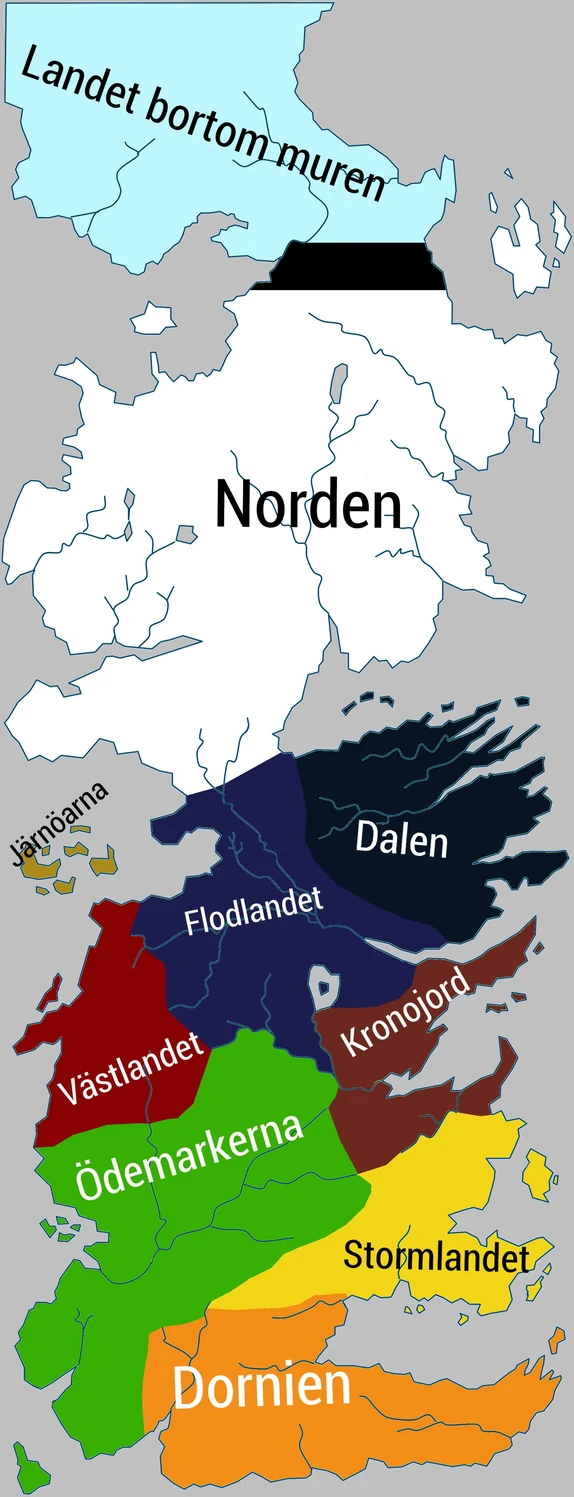 Västeros | Game Of Thrones Wiki | Fandom, image size:574x1497