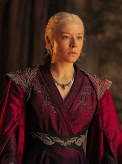 fitted lace wedding dress House of the Dragon Rhaenyra Targaryen Women Red Dress Party Carnival  Halloween Cosplay Costume main image 0