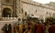 The main gate of the Red Keep in King's Landing.