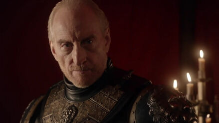 Tywin w swoim obozie, Baelor.