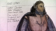 Ned Stark costume Season 1 concept art 2