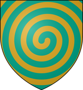 House Wylde: gold, a blue-green maelstrom