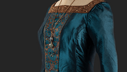 Rhaenys's blue dress