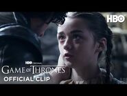 Jon Snow Gives Arya Stark A Gift / Game of Thrones / HBO