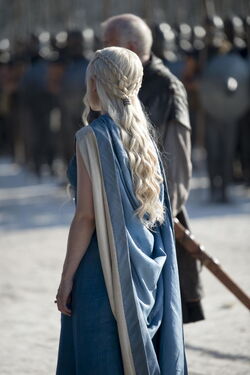 Daenerys light blue dress top