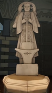 Статуя Кузнеца в Великой септе Бейлора