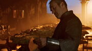 Stannis is shown the letter from the Night's Watch