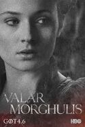 Promotional image for Sansa in Season 4.
