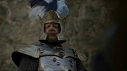 Mace Tyrell in armor