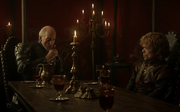 Tyrion and Tywin 1x10