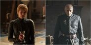 Cersei's clothes by Season 7, now reminds the viewers of her fathers, "Tywin Lannister".